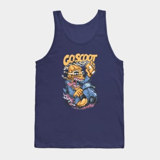 scooter boy art Tank Top